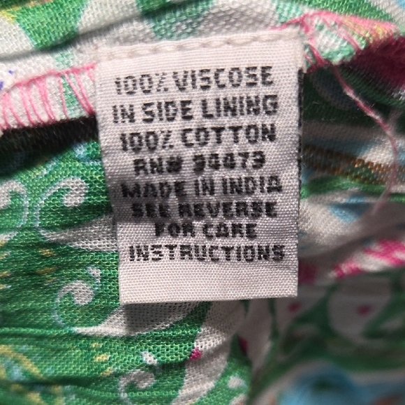 Meg 2 Magic Anthropologie Pink and Green Maxi Dress - Picture 4 of 8